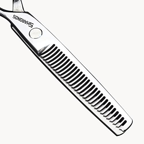 Professionelle Haarschneidemaschine mit scharfen Klingen, leicht zu schneiden, geeignet für Friseure, Friseursalons und Salonstudios. (15,2 cm Effilierschere-C)