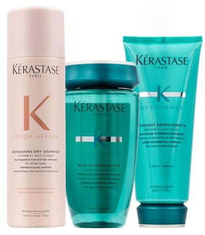Kerastase Fresh Affair Refreshing Dry Shampoo 233ml Resistance Bain Extentioniste 250ml Fondant Exte
