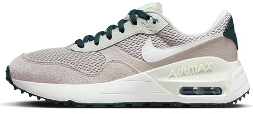 NIKE Air MAX Systm (GS), Bass Unisex Kids, Lt Iron Ore Summit White Sea Glass, 35.5 EU