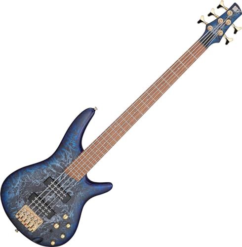 Ibanez Standard SR305EDX-CZM Cosmic Blue Frozen Matte - E-Bass