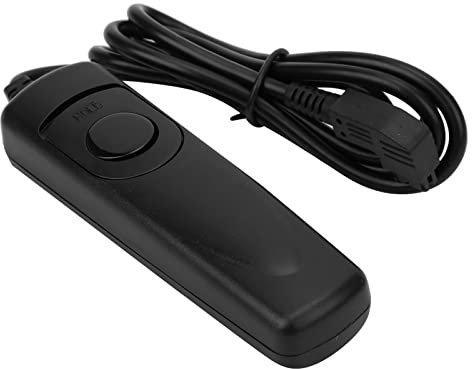 RM-S1AM SLR-Auslöser-Fernauslöser fürA900 A33 A55 Kamera, Robustes Kabel, Langlebige Metallkomponenten, Genaue Positionierung, Mehrere Aufnahmemodi, Leicht und Stabil, 90 cm Länge