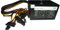 Alimentatore PSU per PC, Spina EU - 600W, ATX PSU, ventola 120mm - 3xSata, 2xMolex, 1x20+4pin, 1x4pin, 1x6pin- 2 anni di garanzia