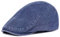 KeepSa Baumwolle Herren Newsboy Schiebermütze Flatcap Tellermütze Schlägermütze Gatsby Ivy Barett Cap Sommer Atmungsaktiv Verstellbare Vintage Cabbie Cap 57-61CM