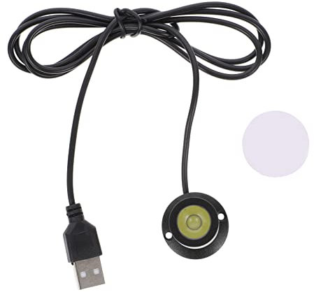 Housoutil Mini-Strahler, Verstellbare Mini-LED-Akzentlichter, USB Kleiner Scheinwerfer Für Veranda, Vitrinen, Schmuckschränke, Eingangskanäle