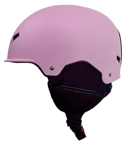 F Fityle Casque de Ski Casque de Sport Respirant Accessoires de Ski pour Skateboard Sports de Plein air Patinage à roulettes Cyclisme Femmes, Rose, M