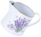 Amosfun Regadera De Metal Vintage con Diseño Floral Pintado Mano Jarrón Decorativo para Plantas De Interior y Exterior Regadera Retro para y Decoración Color Lavanda