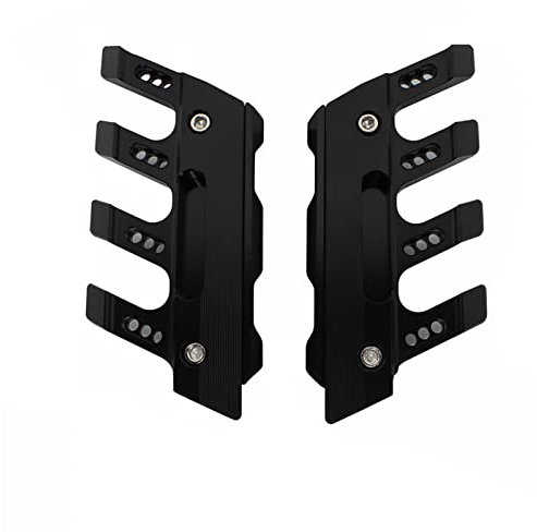 Sturzpads Motorrad Für K┐awasaki Z900 Z 900 Motorrad Kotflügel Vordergabel Schutz Schutz Block Vorderen Kotflügel Anti-Fallen Slider Zubehör(Black)