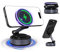 Upgraded Vacuum Magnetic Mobile Phone Holder Car, 15W Magnetische Handy Ladehalterung für das Auto, Vakuum Handy Halterung Auto Saugnapf, Magnetische Handy-Halterung für iPhone & Android (Schwarz)