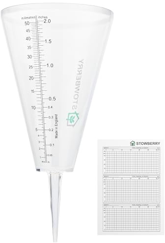STOWBERRY Pluviomètre d'extérieur pour Jardin