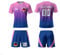Generisch Deutschland Fußball Trikot Kinder Set,Personalisierte Trikot Set mit Eigenem Namen & Nummer,Team -Logo, Fußball Geburtstag Geschenk für Kinder,Herren,Jungen, Atmungsaktiv,Pink