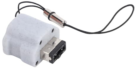 Oytrui GBA SP-Ladeadapter, Typ C und 3,5-mm-Kopfhöreranschluss-Konverter mit Anti-Verlust-Aufhängeseil, für GBA SP-Spielekonsole (Grau)