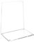 Maul Buchstütze aus Acryl (2er Pack) 13,6x9,3x15,8cm | Bücherhalter, Organzier für Kinder, Bücher, Büro, Regal | Elegantes Acryl im stilvollen Design | Möbelschonende Standnoppen | Glasklar