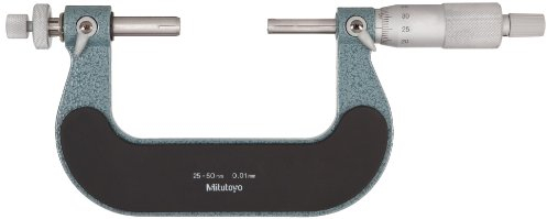 Mitutoyo 124-174 Sonder-Bügelmessschrauben, 25-50 mm