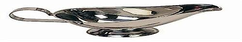 Stalwart J053 Sauce Boat, Polished Stainless Steel, 450 mL, 16 oz.