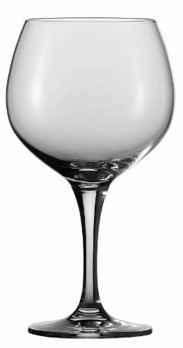 Schott Zwiesel Tritan Crystal Glass Mondial Stemware Collection Burgundy, Red Wine Glass, 19.8-Ounce, Set of 6