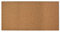 DECOSA Liège panneau - non-traité - épaisseur 6 mm - 1 m x 0,5 m x 6 mm - 15 panneaux (=7,5 m2)