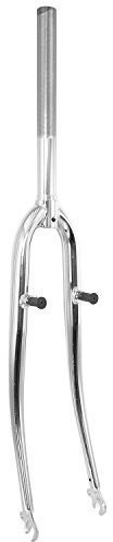 V BIKE, Forcella 28 (700x28C) Diametro Interno 22,2 mm Unisex Adulto, Grigio, 1 pulgada-240 mm