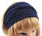 axy HB4 Haarband Yoga Headband Hairband (Dunkelblau)