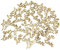 Konfetti-Worte mit der Aufschrift „Love“, 25 mm, aus Holz, Shabby Chic-Stil, zum Heimwerken, für Sammelalben, als Konfetti, holz, braun, 25 mm