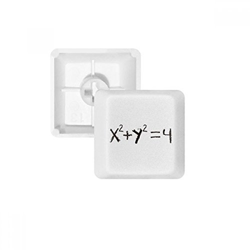 Mathematische kowledge Gleichung von Kreis PBT Tastenkappen für mechanische Tastatur weiß OEM-Nr. Markieren Print mehrfarbig mehrfarbig R2
