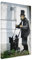 Banksy - Old Man 50x70cm - Bilder Leinwanddrucke/Wandbilder Street Art Graffiti Kunstdruck 2cm (div. Varianten/Größen) - Leinwandbild Wandbild/fertig aufgespannt/fertig zum aufhängen