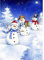 Diamond Painting Full Set, ABEUTY DIY 5D Diamant Painting Schneemann Schneefeld Schönheit Diamant Malerei Malen nach Zahlen Kreuzstich