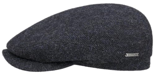 Stetson Belfast Schirmmütze Fischgrat Mehrfarbig Made in EU Damen und Herren Herbst Winter