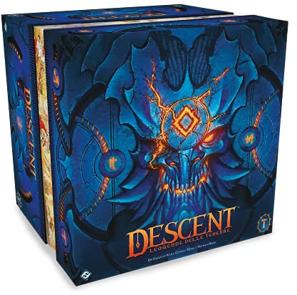 Asmodee - Descent: Legenden der Finsternis - Brettspiel mit App, 1-4 Spieler, 14+ Jahre - Italienische Sprache