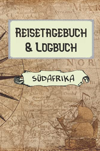 Reisetagebuch & Logbuch Südafrika: A5 Reisetagebuch | Tagebuch | 110 vorgedruckte Vorlagen für Reiserouten | Logbuch für Reisende oder ... echter Weltenbummler mit diesem Notizbuch.