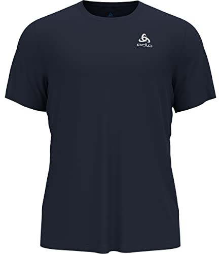 Odlo Herren Cardada Wandershirt Herren Cardada I Funktionsshirt Wandern Atmungsaktiv (1er Pack)