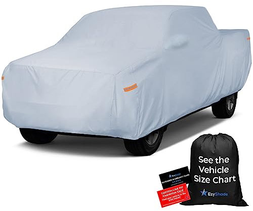 EzyShade Cubierta de camión de 10 Capas, Impermeable, para Todo Tipo de Clima, para Silverado F150 RAM 1500. Protección contra el Sol, Viento y Lluvia. Tamaño T4 (Ver Tabla de Tallas)