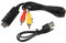 Convertidor HDMI a RCA, Adaptador USB a HDMI para PS3 para DVD para PC para Xbox One para Xbox 360 para iOS TV, Convertidor HDMI a RCA para TV Monitor Proyectores