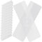 TOPPERFUN 50Pcs Concave Slides, 2.99x1.00x0.05in Microscope Slides, Aquatic Specimen Glass Plates for Laboratory