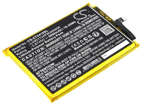 Cameron Sino Ersatz Akku für ZTE 8045, Blade V40, Blade V40 5G, V40 Vita PN:ZTE Li3951T44P8h956656 5000mAh / 19.35Wh