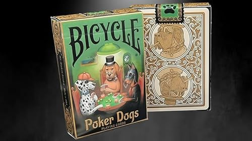 Murphy's Magic Supplies, Inc. Bicycle Poker Dogs V2 Spielkarten