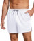 Weardear Shorts Herren Sport Schnell Trocknend Sporthose Kurz Trainingshose Radlerhose Atmungsaktive Jogginghose Männer Outdoor Running Bodybuilding Weiß L
