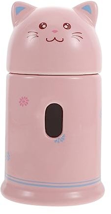 VILLFUL Bouteille Eau pour Animaux Support pour Rongeurs Porte-Bouteille pour Hamster Et Lapin Accessoire Pratique Et Stylé pour Hydratation des Petits Animaux Modèle Chat