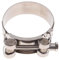 32-55mm Motorcycle Stainless Steel Exhaust Pipe Clamp Clip Heavy Duty Motorcycle Exhaust Clamp Clip for Slip-on Type Muffler,32,35mm