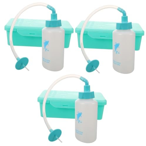 minkissy 3 Sätze Ohrenspüler Spülung Der Ohrflasche Werkzeug Zum Waschen Der Ohren Flasche Zum Waschen Der Ohren Quetschflasche Zum Waschen Der Ohren Flasche Zum Waschen Der Ohren