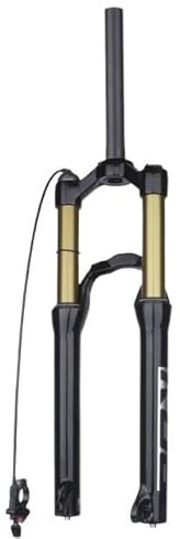 QAINKUN Bike Forks Bicycle Fork 20 Inch 24 Inch Barrel Shaft MTB Air Resilience Suspension Rear Corolla Structure Design Bike Front Fork Mtb Forks(24in SR QR)