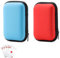 Playing Card Case for UNO, Card Game Holder, Portable Storage Box, Blue and Red, 2 Pieces
