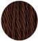 DC VOLTAGE 3 Core Twisted Electrical Cable 1 Meters / 3.28FT Vintage Braided Flex Cable Fabric Covered Cable Lamp cord Wire Textile Wire Flexible Lighting Appliances (Dark Brown)