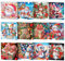 CAYUDEN Diamond Painting Weihnachtskarten, 12 Stück Handgemachte Diamant Malerei Mit Umschlag Set, 5D Weihnachten Deko Geschenke