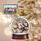 Uniqicon Personalised Memorial Christmas Snow Globe Ornaments, Family Picture Custom 4D Shake Snow Globe Ornament For Xmas Tree, 4D Christmas Home Acrylic Hanging Ornament Christmas Tree Decorations