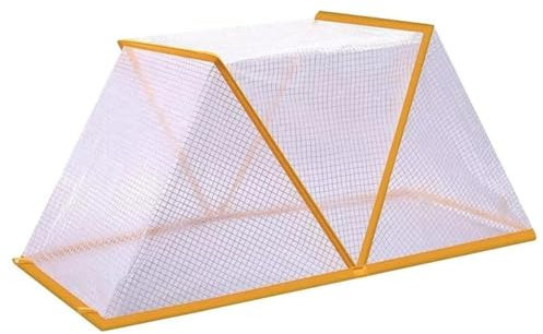 Reihenbeschleuniger-Gewächshaus-Beschleuniger-Abdeckung, faltbar, Pflanzen, Pflanzenschutz, Hof, winddichte Abdeckung, Sträucher, Außenpflanzen, Tiere, 35,1 cm, faltbar, Beschleunigungsbett, Tiere, 34