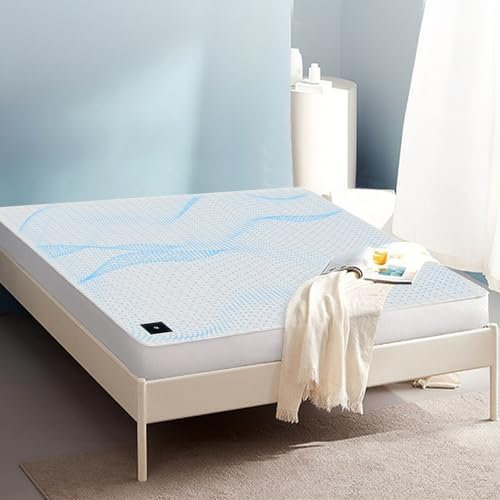 Erdungs-Spannbetttuch, Erdungsfolie, leitfähige Silberfaser, EMF-Schutz für Tiefschlaf, Schmerzlinderung und Stressabbau, Queen-Size-Bett 152,4 cm 203,2 cm
