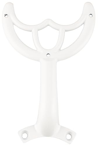 lasuroa Ceiling Fan Blades Arms Replacement, 52 White Finish Ceiling Fan Blade Mounting Bracket Support Holders Replacement Parts for Replacing the Worn Fans Blades