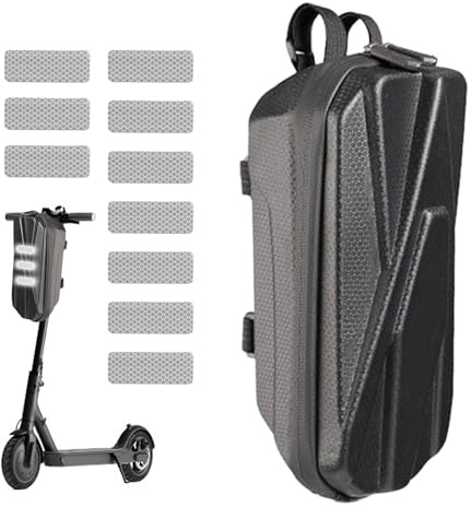 Geoyien Mochila Patinete Electrico, Bolsa Patinete Electrico, Gran Capacidad 2/3L, Impermeable y Duradero, Tiras Reflectantes, Adecuado para Scooters Eléctricos y Bicicletas (C)