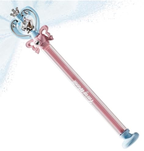 Pistolet à Eau Fille en Forme de Baguette Magique Féerique | Jouet de Plage Enfant sans Fuite pour Piscine Extérieure, Idée Cadeau Anniversaire et Activités d' Garçon 3-8 Ans