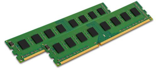 Kingston ValueRAM PC3-8500 Arbeitsspeicher 8GB (DIMM 240-polig, 1066 MHz, 2x 4GB) DDR3 RAM-Kit